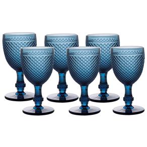 Conjunto de Taças para Água 310 Ml – 6 Peças - Hauskraft - Azul