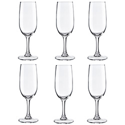 Tudo sobre 'Conjunto de Taças para Champagne Syrah 170Ml 6 Peças - Mimo Style'