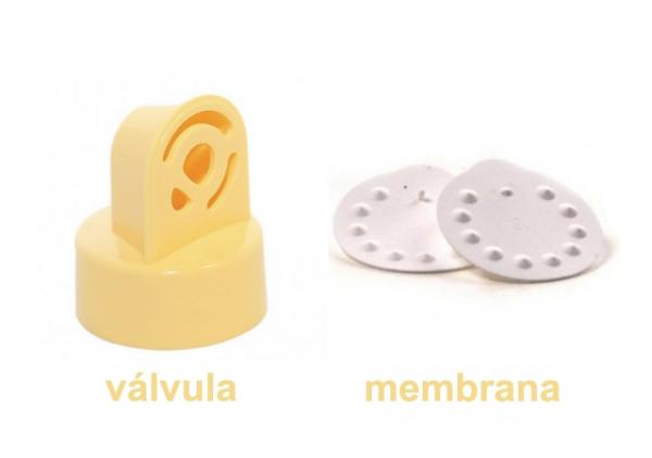 Conjunto de Válvula e 2 Membranas Medela