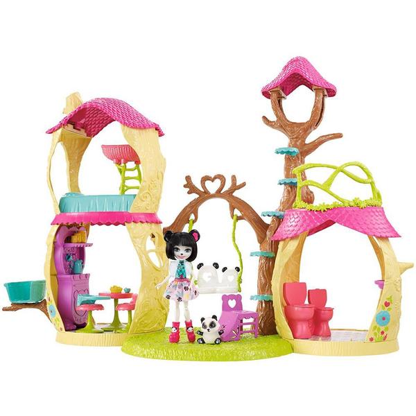 Conjunto Enchantimals Casa dos Pandas - Mattel