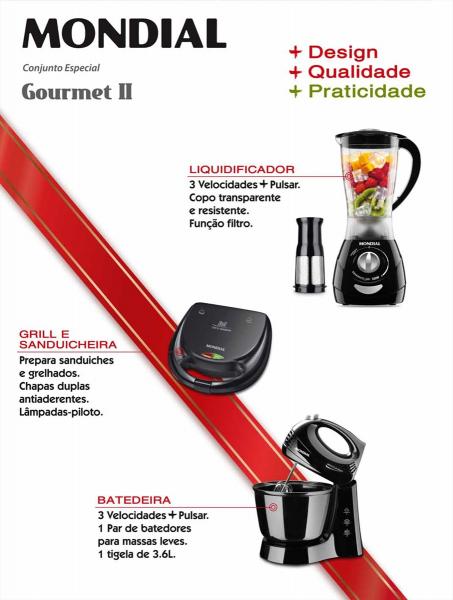 Conjunto Especial Mondial Gourmet II Kt-56