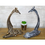 Conjunto Estatuetas de Girafas em Resina