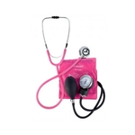 Conjunto Incoterm Esfigmomanometro E Estetoscopio Modelo C100 - Pink