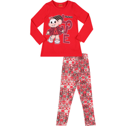 Conjunto Infantil Brandili Love Mônica