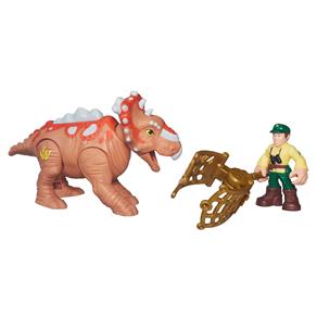 Conjunto Jurassic World Hasbro Playskool Heros - Pachyrhinosaurus