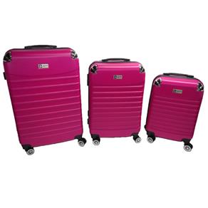 Conjunto Malas de Viagem 3 Peças Abs Rodas 360 Brt-Mr-K01-3 Bartinik