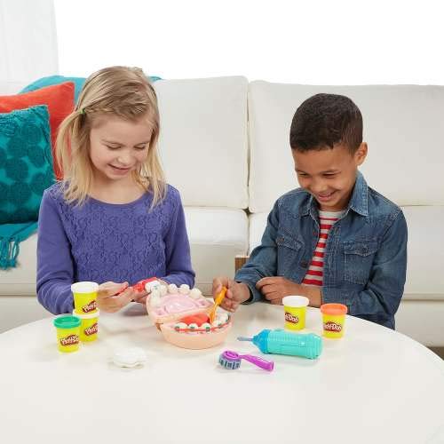 Conjunto Massa de Modelar - Play-doh - Dentista - Hasbro