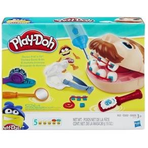 Tudo sobre 'Conjunto Massinha Play-doh Brincando de Dentista Hasbro'