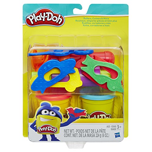 Conjunto Massinha Play-Doh Rolos e Cortadores Hasbro
