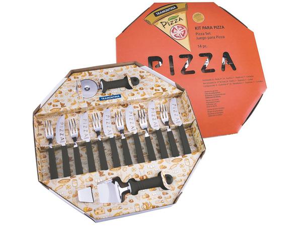 Conjunto para Pizza 14 Peças Tramontina