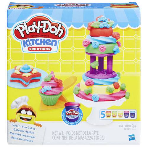 Tudo sobre 'Conjunto Play-Doh Bolos Divertidos'