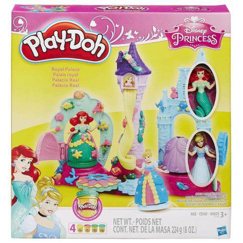 Tamanhos, Medidas e Dimensões do produto Conjunto Play-Doh Castelo Princesas - Hasbro