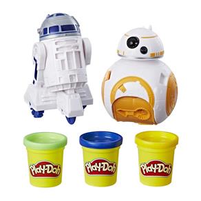 Conjunto Play-Doh - Disney - Star Wars - Personagens - BB-8 e R2-D2 - Hasbro