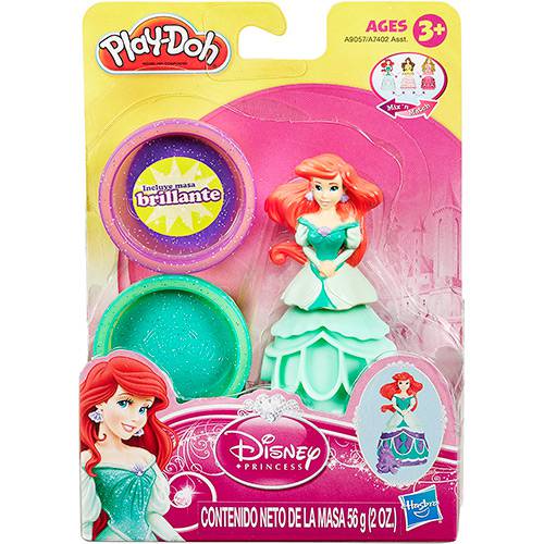 Tudo sobre 'Conjunto Play-Doh Estampa Princesas Ariel - Hasbro'