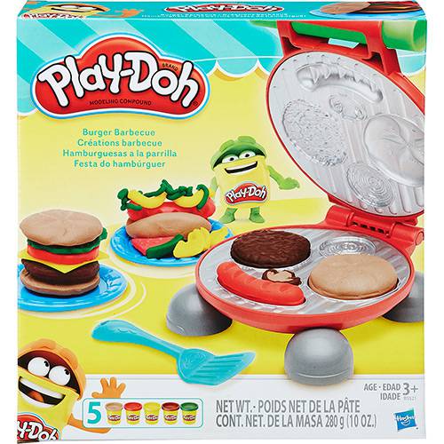 Conjunto Play-Doh Festa do Hambúrguer