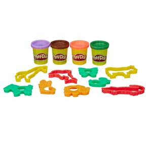 Conjunto Play-Doh Hasbro com 9 Acessórios Coloridos