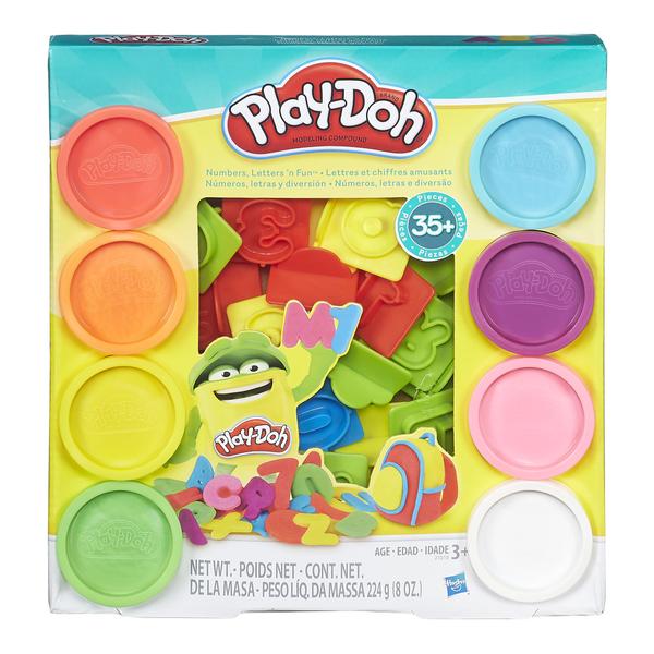 Conjunto Play-doh Letras e Números - Hasbro