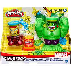 Conjunto Play-Doh Marvel Pote Hulk Esmaga - Hasbro
