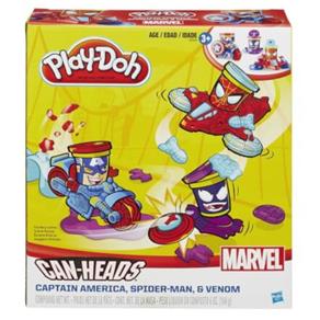 Conjunto Play-Doh Marvel Veículo Hasbro