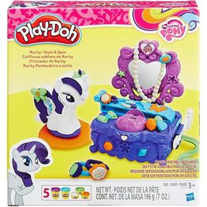 Conjunto Play-Doh My Little Pony Penteadeira Rarity Hasbro