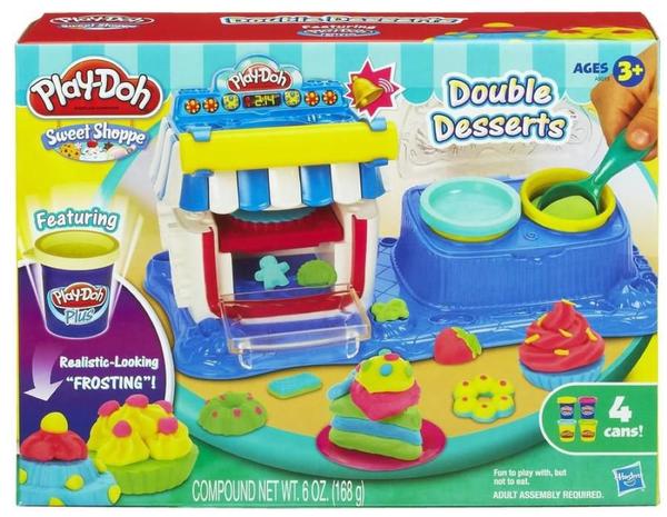 Conjunto Play-Doh Sobremesas Duplas A5013 - Hasbro