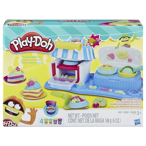 Conjunto Play-Doh Sobremesas Duplas Hasbro