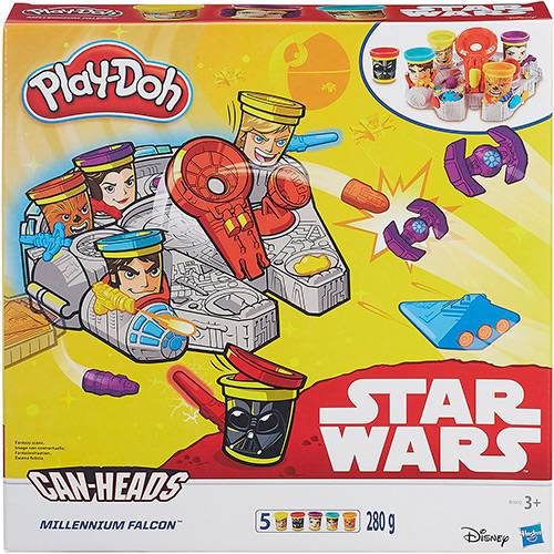 Tudo sobre 'Conjunto Play-Doh Star Wars Millenium - Hasbro'