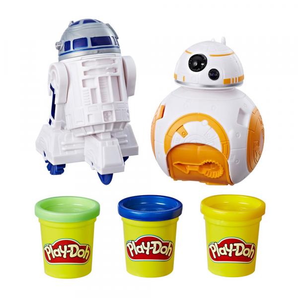 Conjunto Play Doh Star Wars R2-D2 e BB-8 - Hasbro - Play-doh