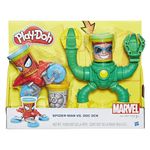 Conjunto Playdoh Spiderman Vs Dr Octopus Hasbro - B9364