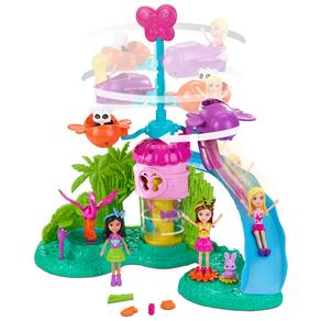 Conjunto Polly Pocket Mattel Festa das Borboletas