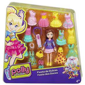 Conjunto Polly Pocket Mattel Festa dos Doces