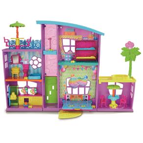 Conjunto Polly Pocket Mattel Mega Casa de Surpresas