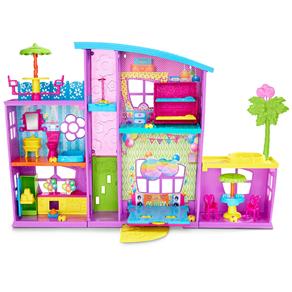 Conjunto Polly Pocket Mattel Mega Casa de Surpresas