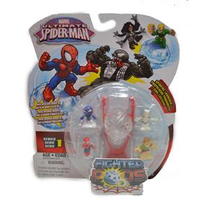 Conjunto Spider Man Fighter Pods C/ 4 Bonecos Sortidos - Hasbro