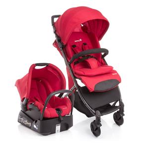 Conjunto Travel System - Airway Full - Red - Safety 1st