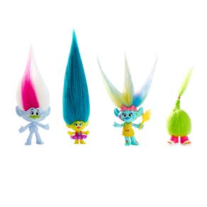 Conjunto Trolls Hasbro Coleções com Acessórios - Cabelos Selvagens