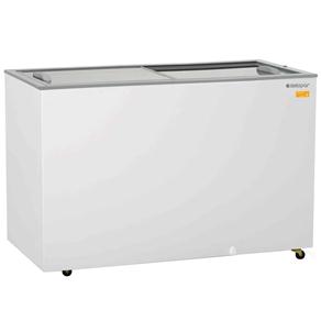 Conservador e Refrigerador Horizontal Gelopar GHDE 410 com Tampa de Vidro Deslizante - 362 Litros - 110V