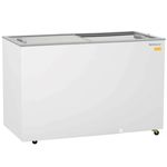 Conservador/Refrigerador Horizontal Gelopar 340 Litros Dupla Ação 127v, Branco