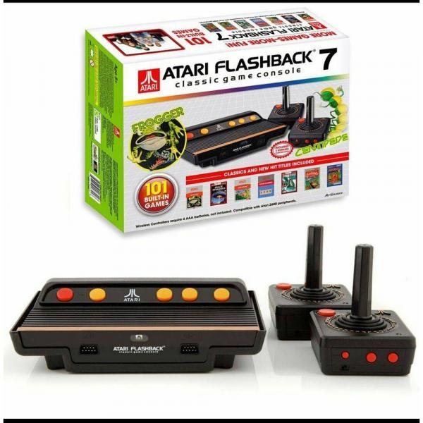 Console Atari Flashback 7 Classic System C/101 Jogos Atgames