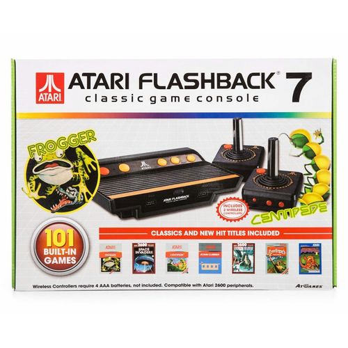Console Atari Flashback 7 Classic System C/101 Jogos Atgames