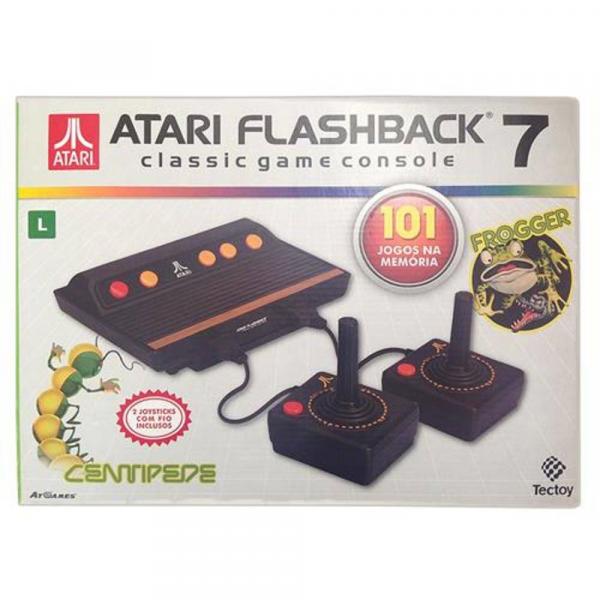 Console Atari Flashback 7 Nacional 101 Jogos - Bivolt - Tectoy