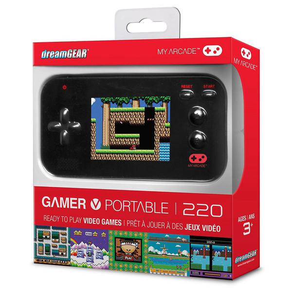 Console Game Handheld com 220 Jogos - Preto (2573) - Dreamgear