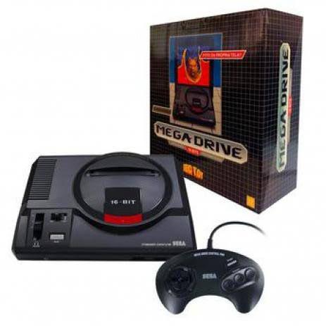 Console Mega Drive Tec Toy + 1 Controle + 22 Jogos na Memória