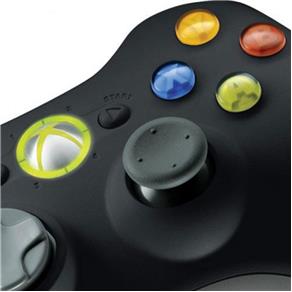 Console Microsoft Xbox 360 Preto 4GB de Memória Controle Sem Fio