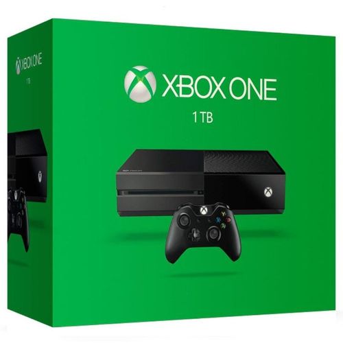 Console Microsoft Xbox One 1tb 220v - Preto