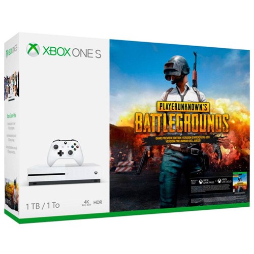 Tudo sobre 'Console Microsoft Xbox One S 1 Tb + Playerunknowns Battlegrounds'