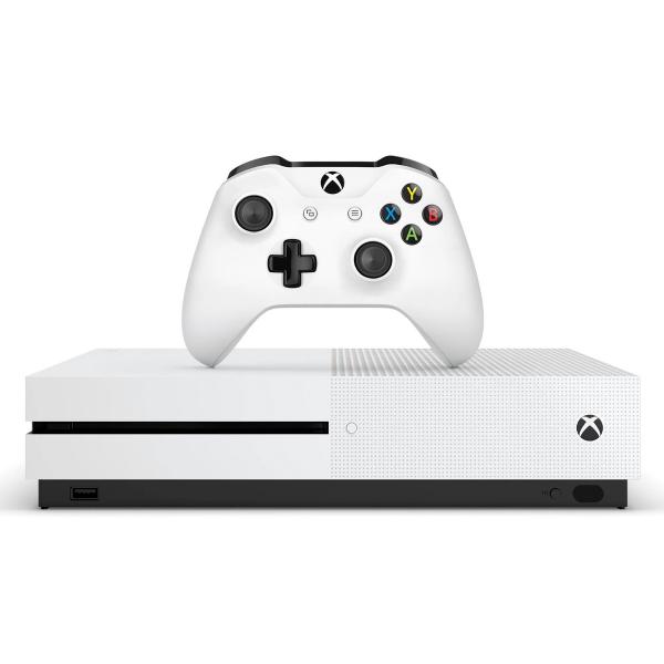 Console Microsoft Xbox One S 1TB Branco + 3 Meses Live Gold + 3 Meses Gamepass