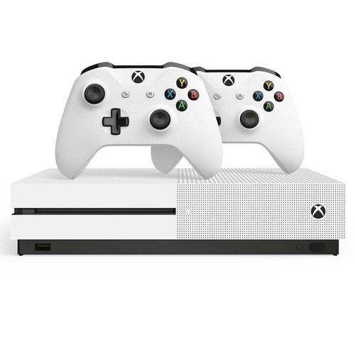 Tudo sobre 'Console Microsoft Xbox One S 1tb 2 Controles 234-00603 Bivolt'