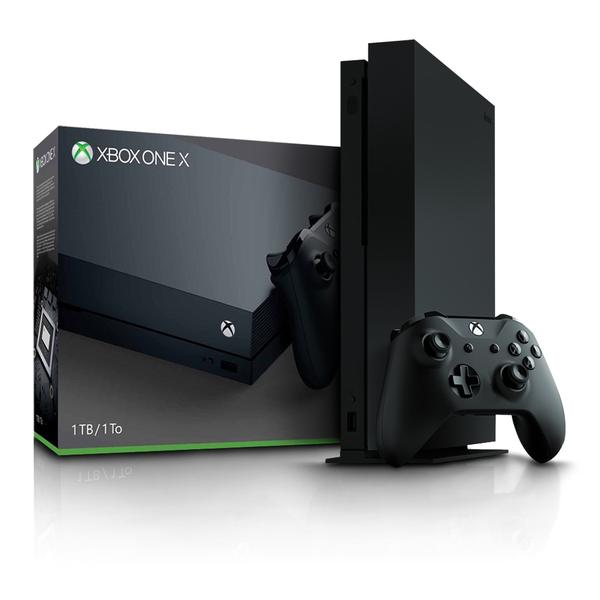 Console Microsoft Xbox One X 1TB Preto