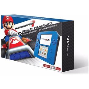 Console Nintendo 2DS Azul + Jogo Mario Kart
